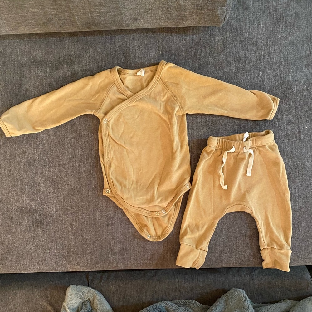 Quincy Mae onesie with pants